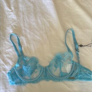 Bluebella Blue Lace Balconette Bra